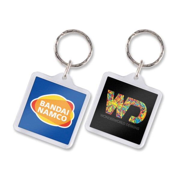 Lens Key Ring - Square. TC-100294