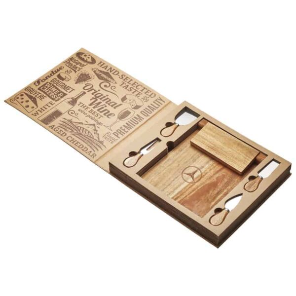 St. Andrews Magnetic CheeseBoard & Knife Set. H-D388