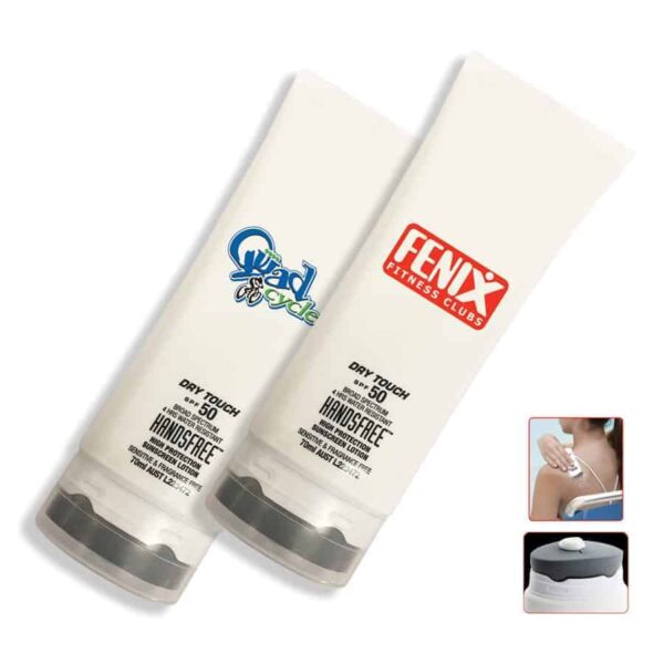 70ml HandsFree SPF 50 Sunscreen.  H-H601