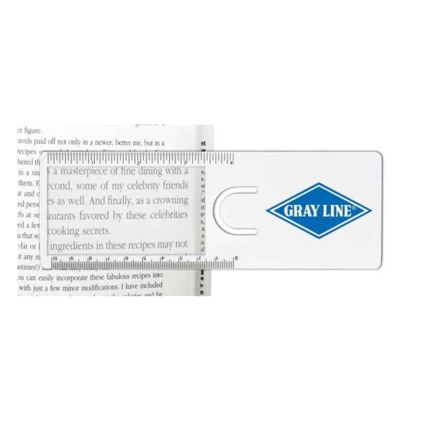 The Easy Reader Magnifier Ruler. H-K247