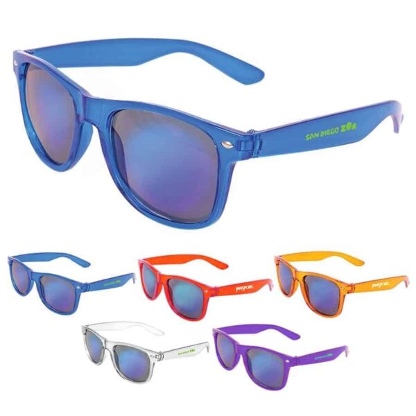 Translucent Riviera Sunglasses. H-J633