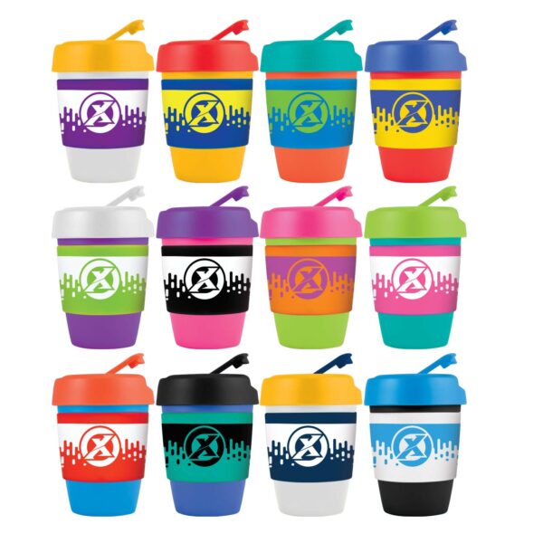 Kick Coffee Cup / Silicone Band. LL-LL0439