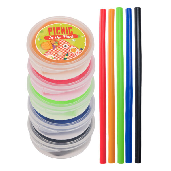 Silicone Straw in Case. LL-LL8785