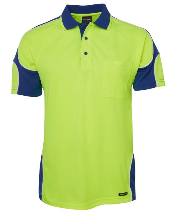 Hi Vis 4602.1 S/S Arm Panel Polo JB-6AP4S - Image 13