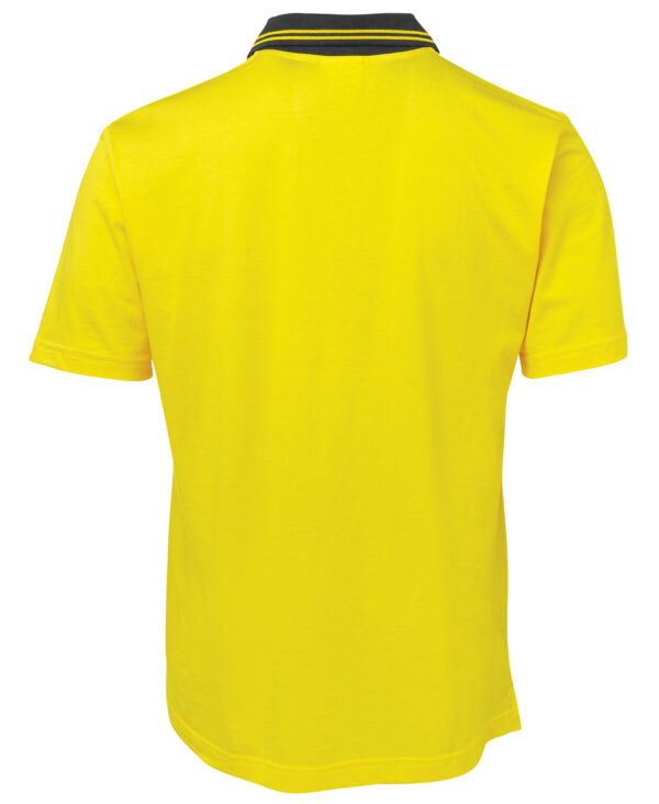 Hi Vis S/S Cotton Polo JB-6CPHV - Image 3