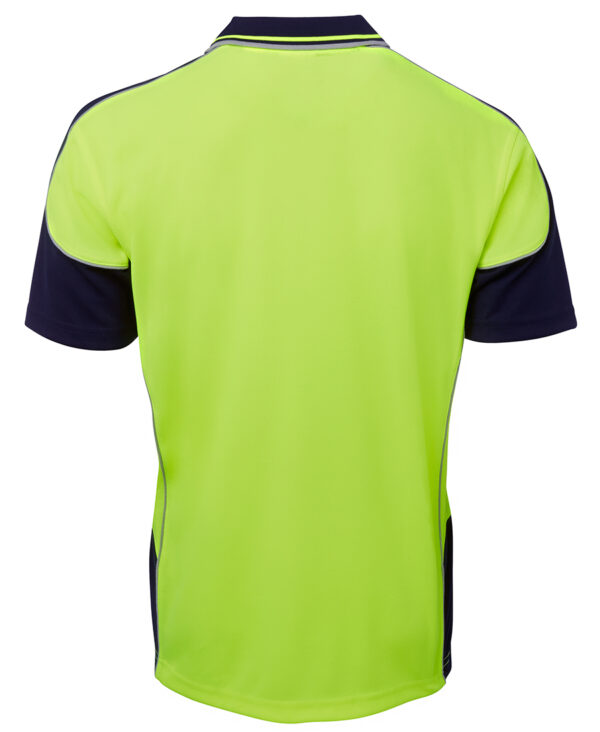 Hi Vis 4602.1 S/S Contrast Piping Polo JB-6HCP4 - Image 6