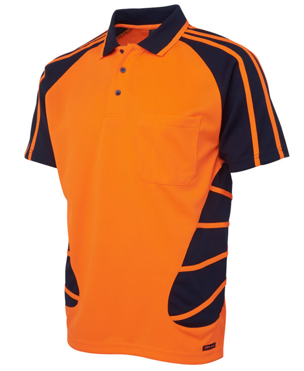 Hi Vis Spider Polo JB-6HSP - Image 14