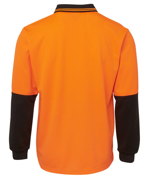 JB's Hi Vis L/S Traditional Polo JB-6HVPL - Image 18