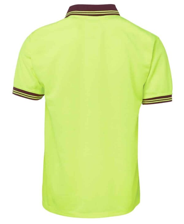 Hi Vis 4602.1 Non Cuff Trad Polo JB-6HVPS - Image 3