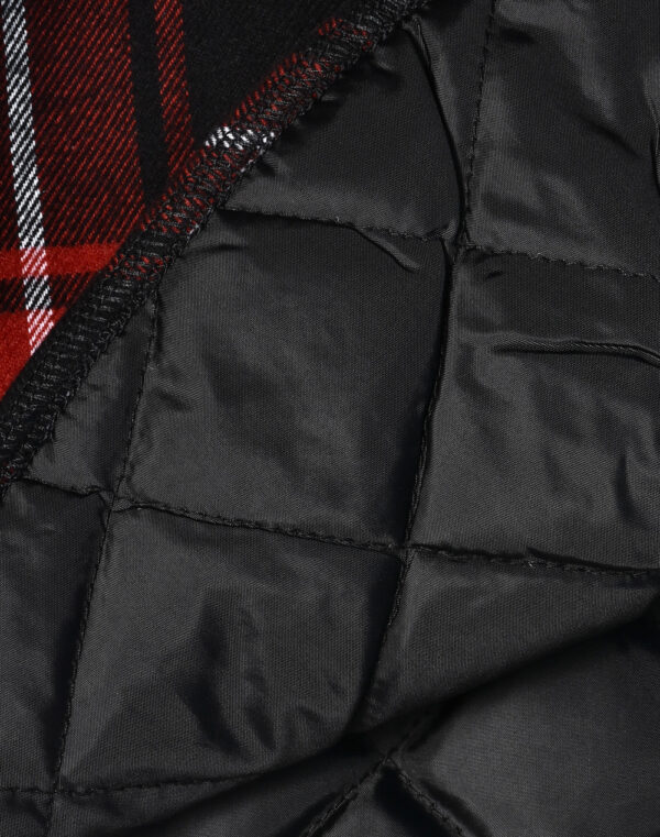 UNISEX QUILTED FLANNEL SHIRT-STYLE JACKET SH-WT07 - Image 13