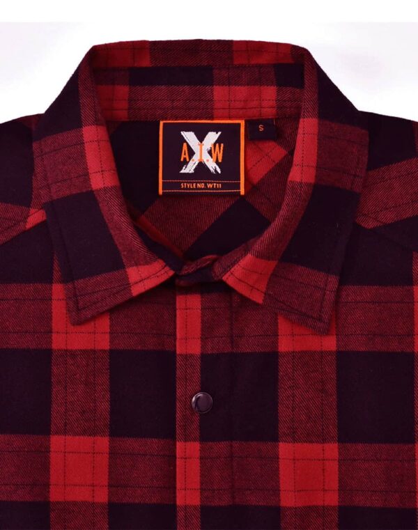 UNISEX CLASSIC FLANNEL PLAID LS SHIRT SH-WT11 - Image 15