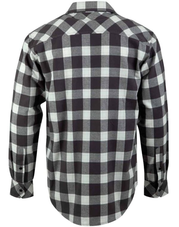 UNISEX CLASSIC FLANNEL PLAID LS SHIRT SH-WT11 - Image 12