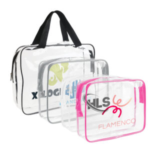 Clear Toiletry Bag. PC-PCBC157